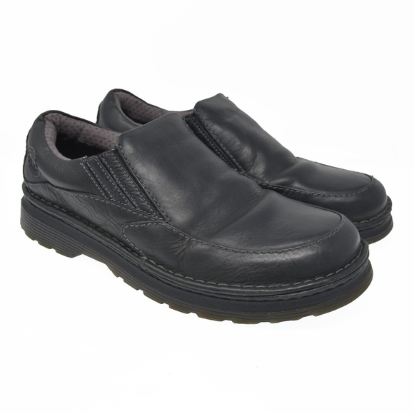 *Doc Martens Sz 12 Black Leather Slip On Comfort main image 6
